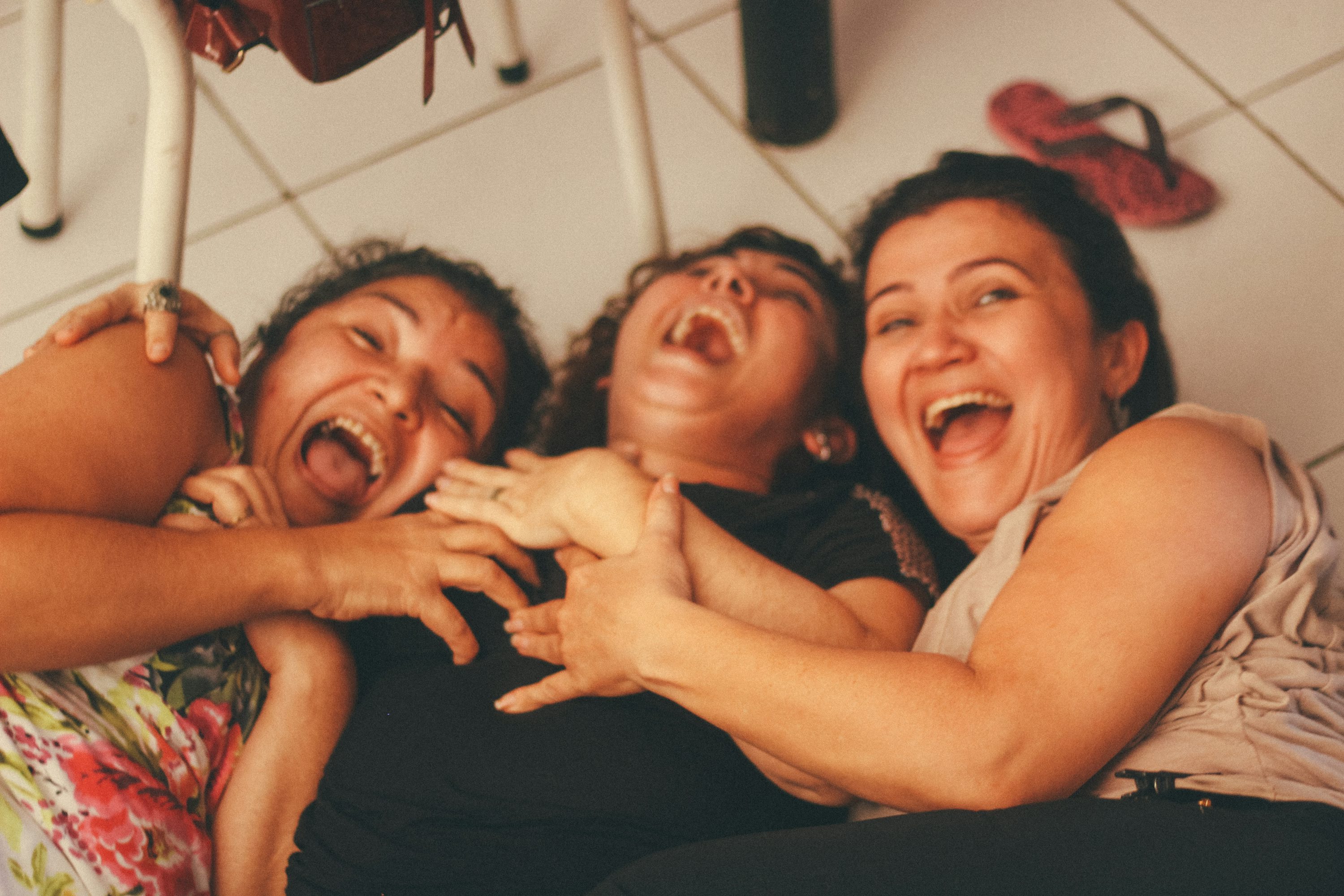 Laughter, a healthy 